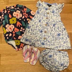 12m Baby Girls Summer Bundle